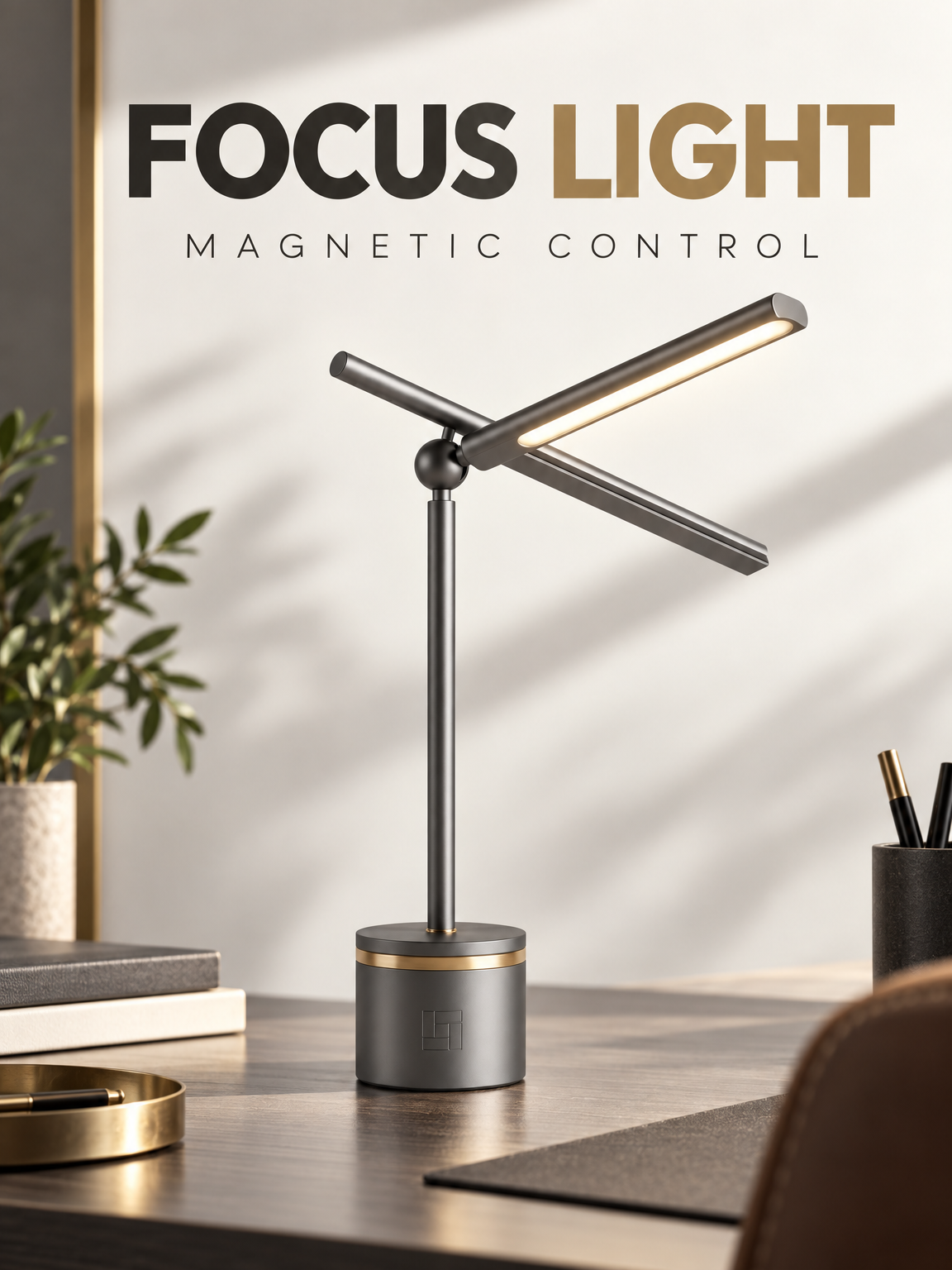 Una pubblicità di una lampada con le parole giuste · GPT Image 2.5 Sunburst · HummingBytes